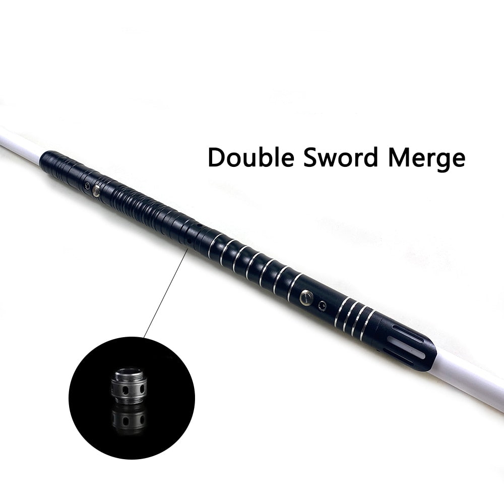 RGB Metal Laser Sword Saber | Sound Effect Light Stick | 14-Color Changes