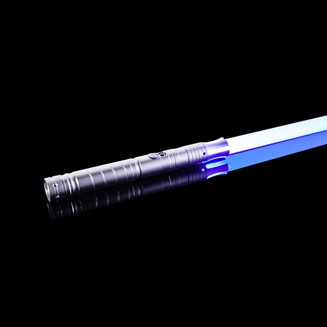 RGB Metal Laser Sword Saber | Sound Effect Light Stick | 14-Color Changes