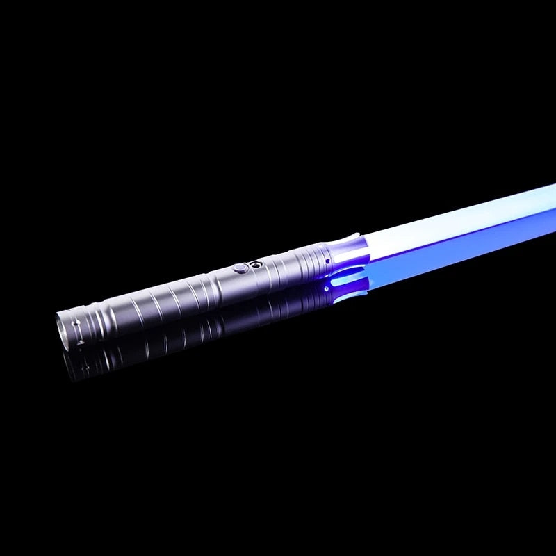 RGB Metal Laser Sword Saber | Sound Effect Light Stick | 14-Color Changes