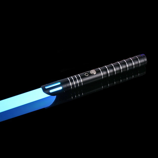 RGB Metal Laser Sword Saber | Sound Effect Light Stick | 14-Color Changes